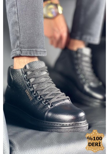 CH258 - Cst Roma Deri Erkek Bot Sıyah fiyatları