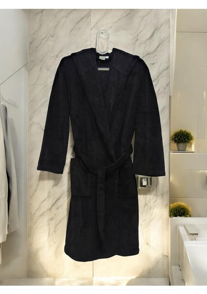 Kadife Kapüşonlu Bornoz %100 Pamuk fiyatları