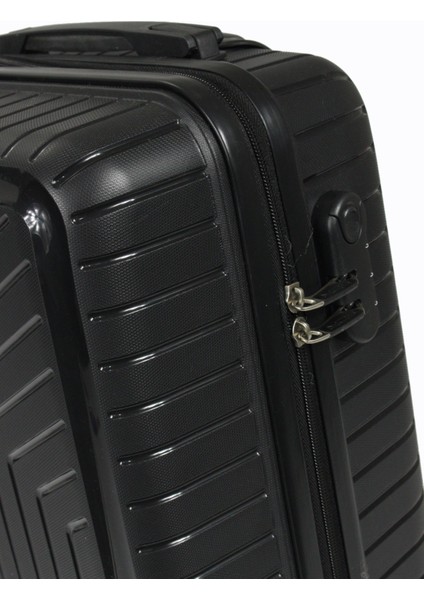 Metropolitan Sdr 103 Pp Valiz Seti - Büyük + Orta + Kabin Boy - Siyah indirimleri