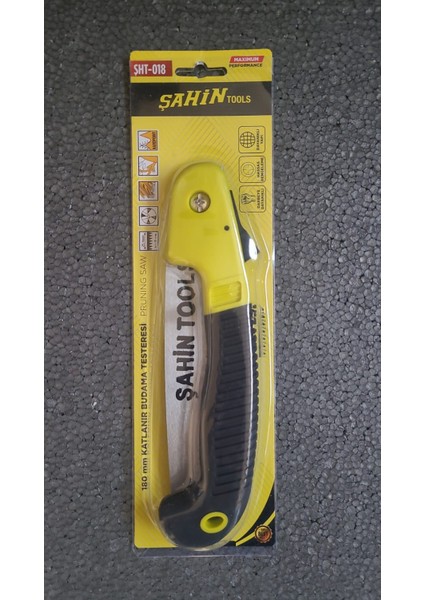 Tools 180 mm Katlanır Budama Testeresi-Ağaç Testeresi
