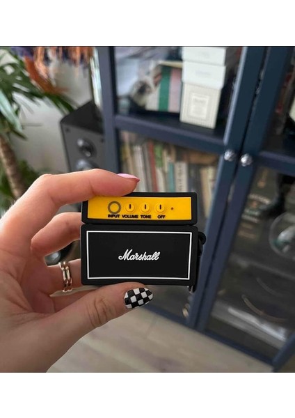 Airpods Pro 3. Nesil Uyumlu Nostajik Marshall Tasarımlı Karakter Silikon Koruma Kılıf ( 2025 ) fiyatları