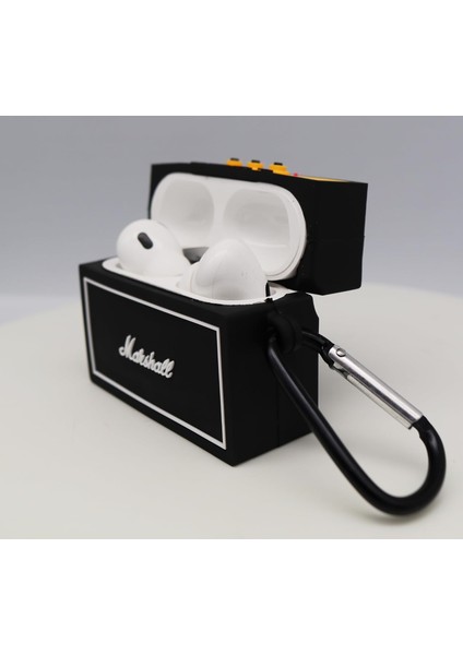 Airpods Pro 3. Nesil Uyumlu Nostajik Marshall Tasarımlı Karakter Silikon Koruma Kılıf ( 2025 ) indirimleri