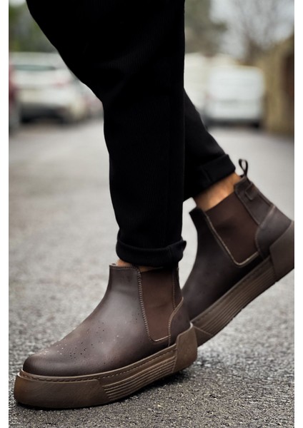 CH069 - Crt Harmany Erkek Bot Kahve modelleri