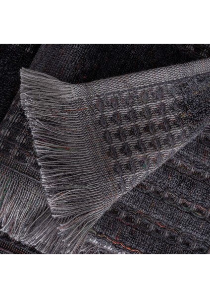 Zeus 3'lü Havlu Seti Organik Pamuk Inject Antrasit