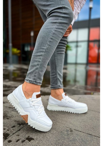 CH067 - Gbt Warrem Erkek Ayakkabı Beyaz / Beyaz modelleri