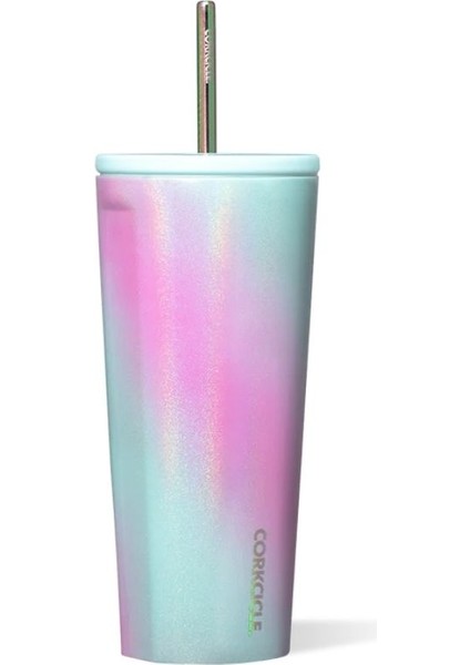 Termos - Cold Cup With Straw - 710ML - Unicorn Wonderland
