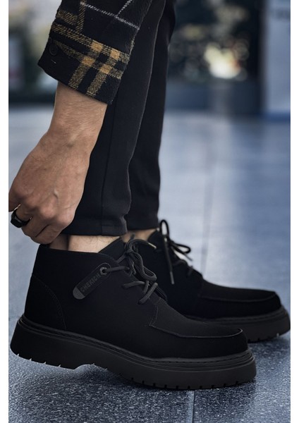 CH213 - Sst Bryggen Erkek Bot Sıyah