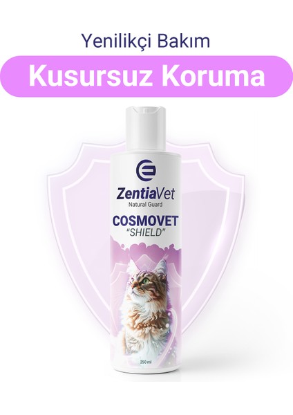 Bit Tarağı Hediyeli Bit Arındırıcı Kedi Şampuanı, Bit Pire Parazit Kene Önleyici Kedi Şampuan