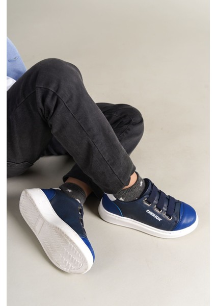 1007 - Montana Çocuk Ayakkabı Mavi Lacivert modelleri