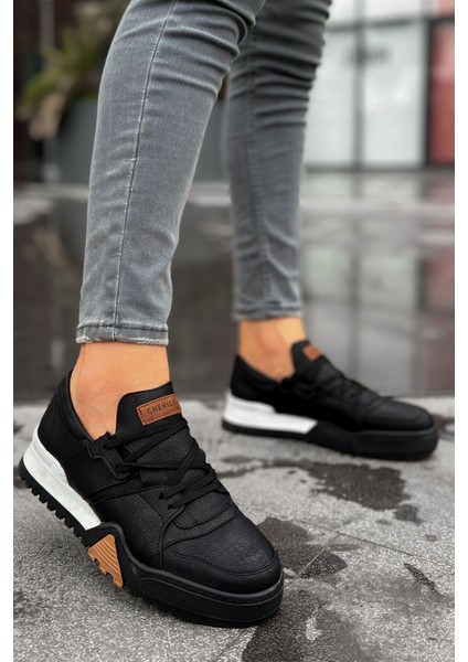 CH067 - Gbt Warrem Erkek Ayakkabı Sıyah/sıyah