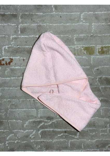 Saç Havlusu Saç Bonesi 2 Li Set %100 Pamuk Banyo ,havuz ve Deniz Sonrası Kurulama Pembe / Yeşil fiyatları