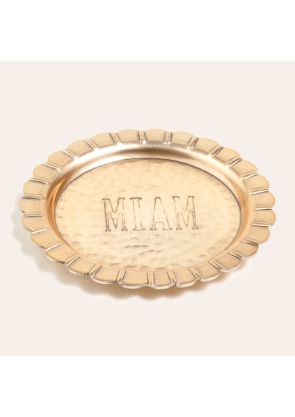 Nanpur Metal Bardak Altlığı 11X11X6 cm Altın modelleri