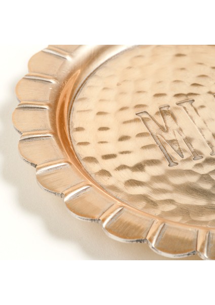 Nanpur Metal Bardak Altlığı 11X11X6 cm Altın fırsatları