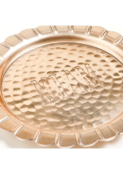 Nanpur Metal Bardak Altlığı 11X11X6 cm Altın indirimleri