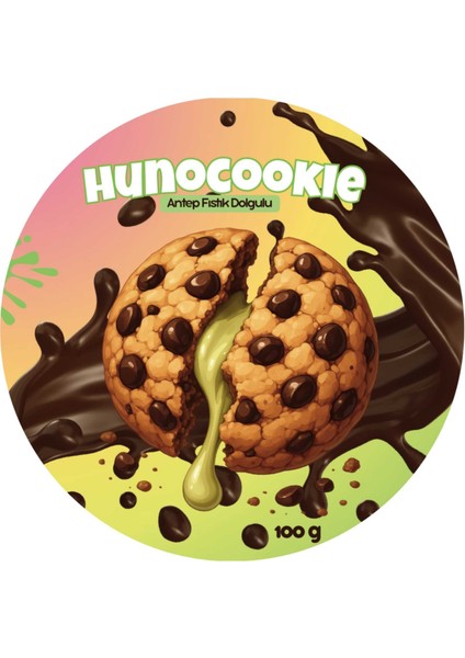 Hunocookie Antep Fıstık Dolgulu Cookie