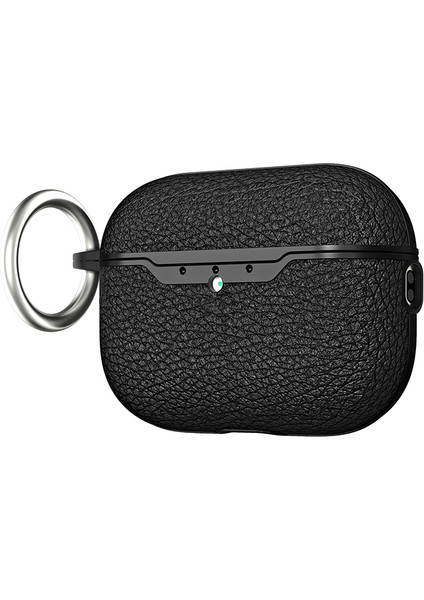 Apple Airpods Pro 3 Kılıf Deri Tarzı Silikon Case 03