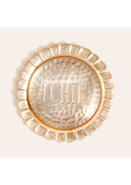 Nanpur Metal Bardak Altlığı 11X11X6 cm Altın