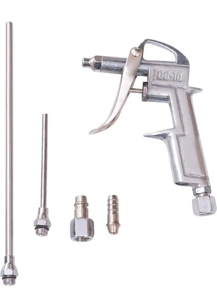 Parça Metal Uzun ve Kısa Hava Tabancası Seti - Hava Püskürtme ve Temizleme Aracı