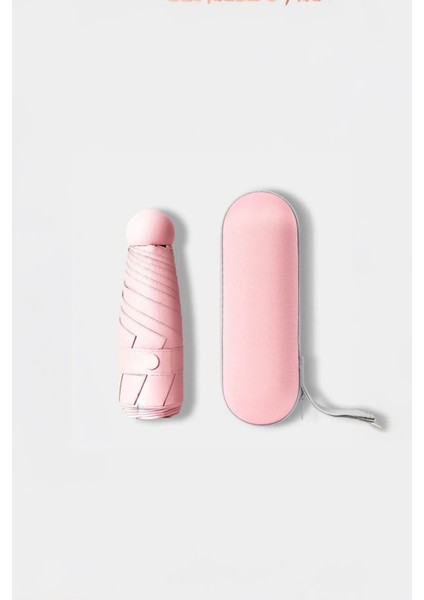 Çantalı Kapsül Şemsiye Pembe modelleri