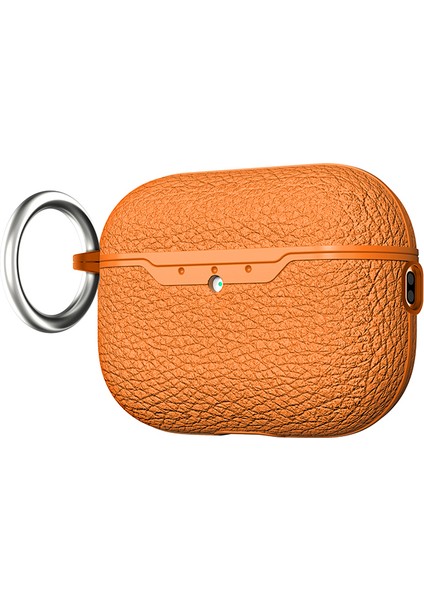 Apple Airpods Pro 3 Kılıf Deri Tarzı Silikon Case 03