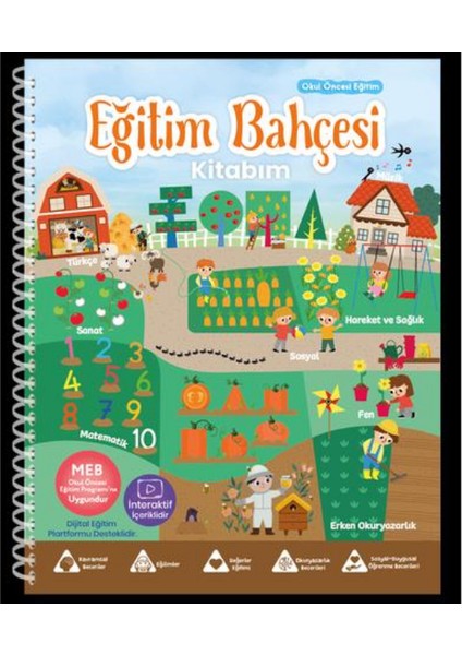 Eğitim Bahçesi Kitabım (5-6 Yaş)