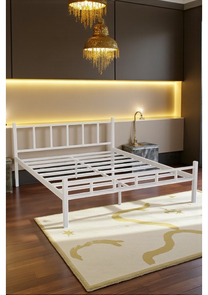 Serenita Serisi Tek Kişilik Metal Ferforje Karyola 120X200 fiyatları