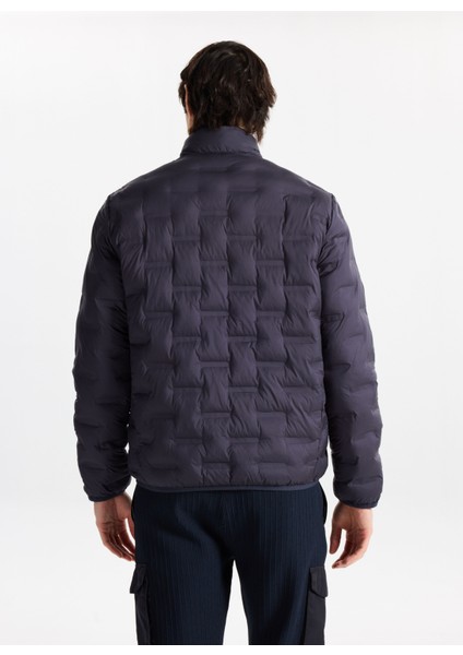 D5WM-MNT3306 Lacivert Kapitone Erkek Mont indirimleri