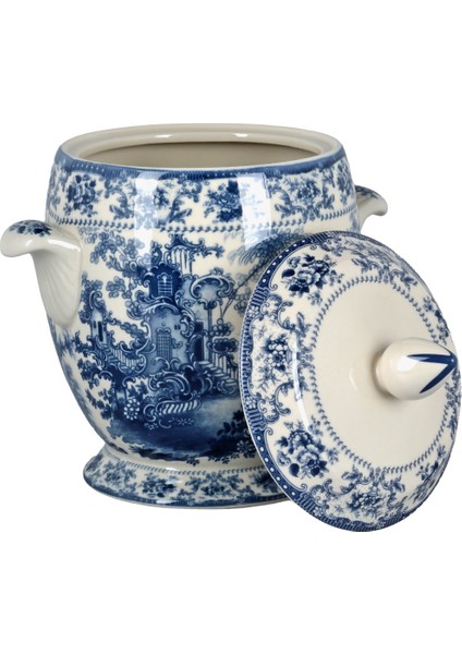 Lucky Art Florantine Kavanoz 2300CC Mavi fiyatları