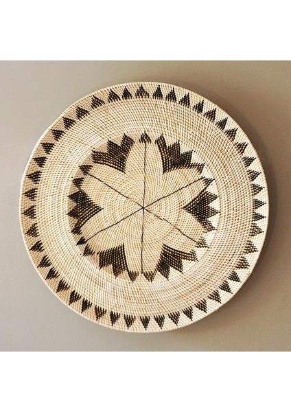 Mylamp Manau Elegance Rattan Duvar Tabağı 80X8 cm