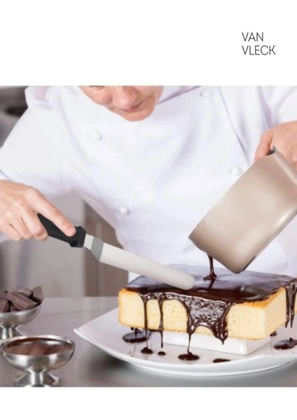 Pasta Sıvama Spatulası – Paslanmaz Çelik, Ergonomik Saplı, Kek ve Pasta Kreması Düzeltme Spatulası fırsatları