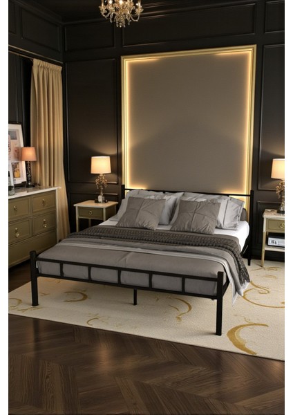 Serenita Serisi Tek Kişilik Metal Ferforje Karyola 120X200 fiyatları