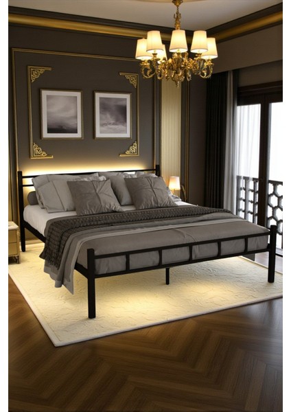 Serenita Serisi Tek Kişilik Metal Ferforje Karyola 120X200 modelleri