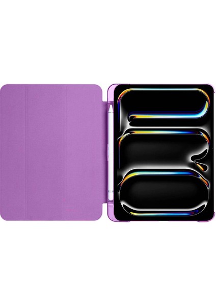 Apple iPad Pro 11 M5 (2025) Kalemlikli Standlı Yarı Saydam Hard Pc Kılıf modelleri