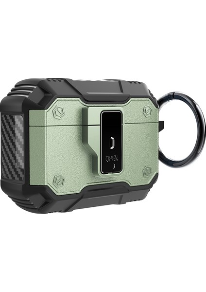 Apple Airpods Pro 3 Kılıf Kilitli Açma Kapama Koruyucu Kapak