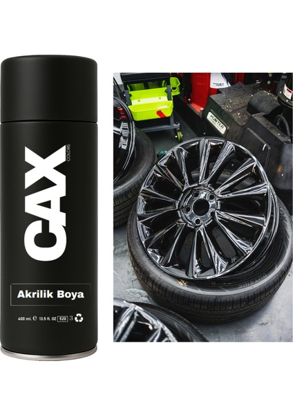 Piano Black Araba Jant Sprey Akrilik Özel Yapım Sprey Boya 400 ml