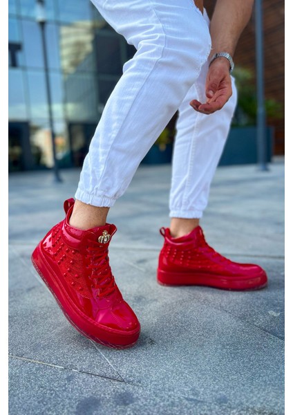 CH973 - Majesty Kt Erkek Bot Kırmızı modelleri
