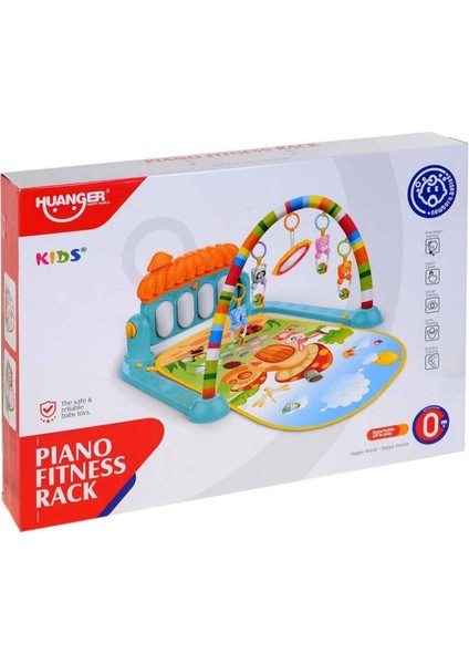 Piyanolu Mantar Desenli Bebek Oyun Halısı – 0+ Ay, Hayvan Figürlü modelleri