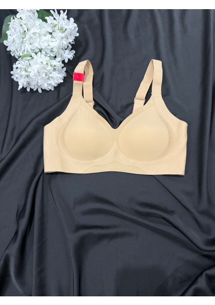 Lazerkesim Çıkarılabilir Pedli Kalın Askılı Sütyen