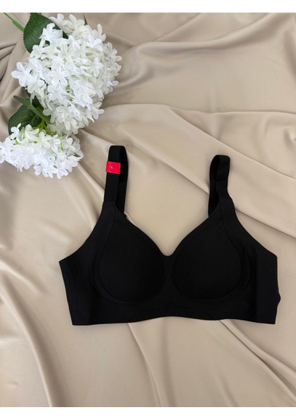 Lazerkesim Çıkarılabilir Pedli Kalın Askılı Sütyen
