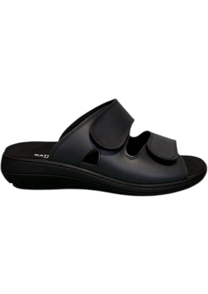 Naturelle Tabanı Çıkabilen Geniş Kalıp (G) Iki Cırtlı Terlik 218