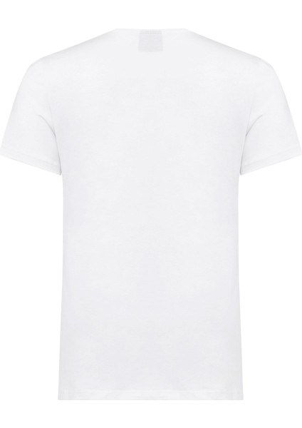 Plus Scorpion Erkek Beyaz Tişört – %100 Pamuk – Rahat Kalıp – Günlük Kullanım fiyatları