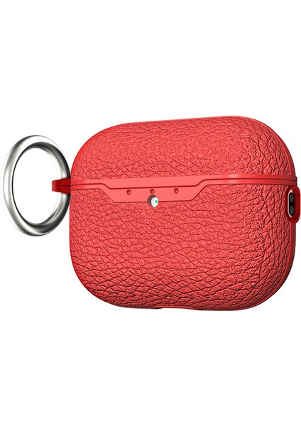 Apple Airpods Pro 3 Kılıf Deri Tarzı Silikon Case 03