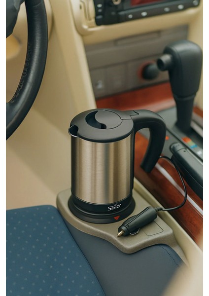 Araç Içi Su ISITICI-24V (Tır,karavan,yat, Kamyon Için Kullanım Imkanı) 1 Lt Su Hacmi