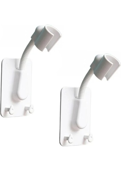 Esnek Duş Başlığı Tutucu Kancalı Banyo Askısı ve Organizeri 2 Adet AL5367