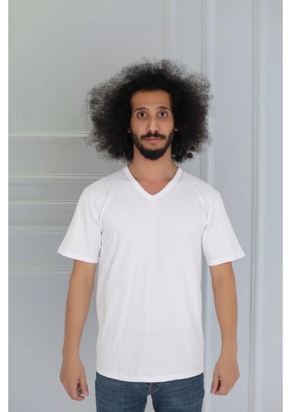 Beyaz %100 Pamuk V Yaka Fanila Erkek Iç Giyim fiyatları
