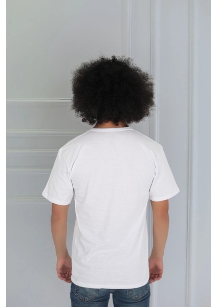 Beyaz %100 Pamuk V Yaka Fanila Erkek Iç Giyim fırsatları