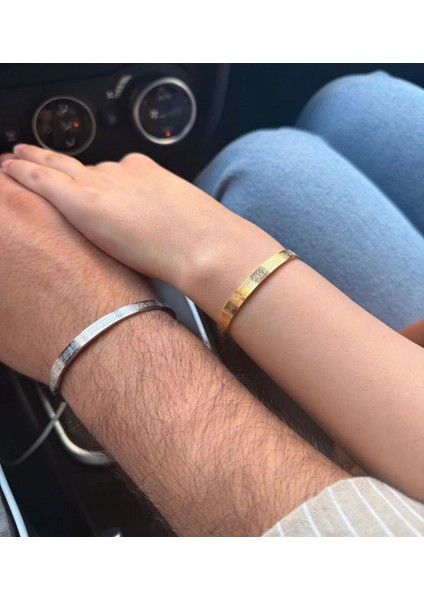 Ayetel Kürsi Bileklik Koruyucu Dua Yazılı Paslanmaz Çelik Bileklik Ayarlanabilir Unisex Model indirimleri