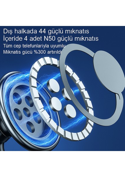 TD-H7514 Magsafe Manyetik Telefon Tutucu Fuul Demir Kaplama fiyatları