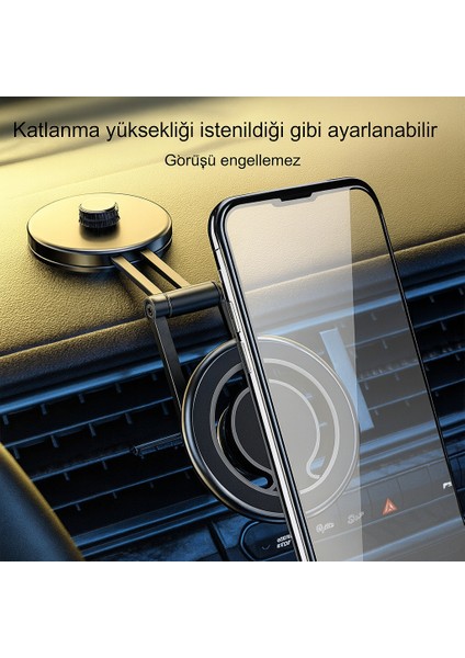 TD-H7514 Magsafe Manyetik Telefon Tutucu Fuul Demir Kaplama modelleri