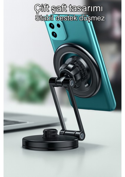 TD-H7514 Magsafe Manyetik Telefon Tutucu Fuul Demir Kaplama fırsatları